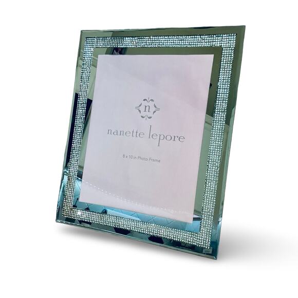 Nanette Lepore Mirrored Frame w/ Sparkles - Picture 1 of 9